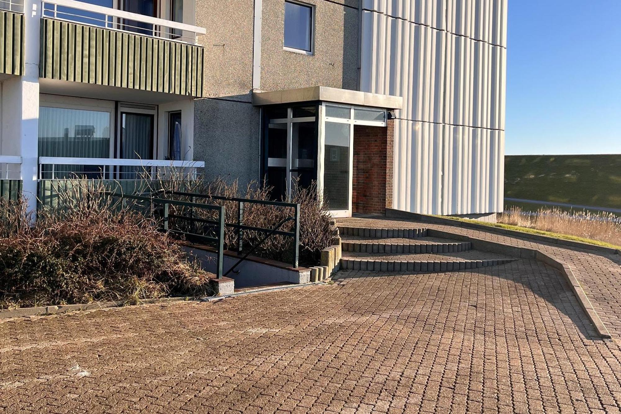 "Hochhaus" Hochhaus, Whg Meeresrauschen Büsum Exterior foto